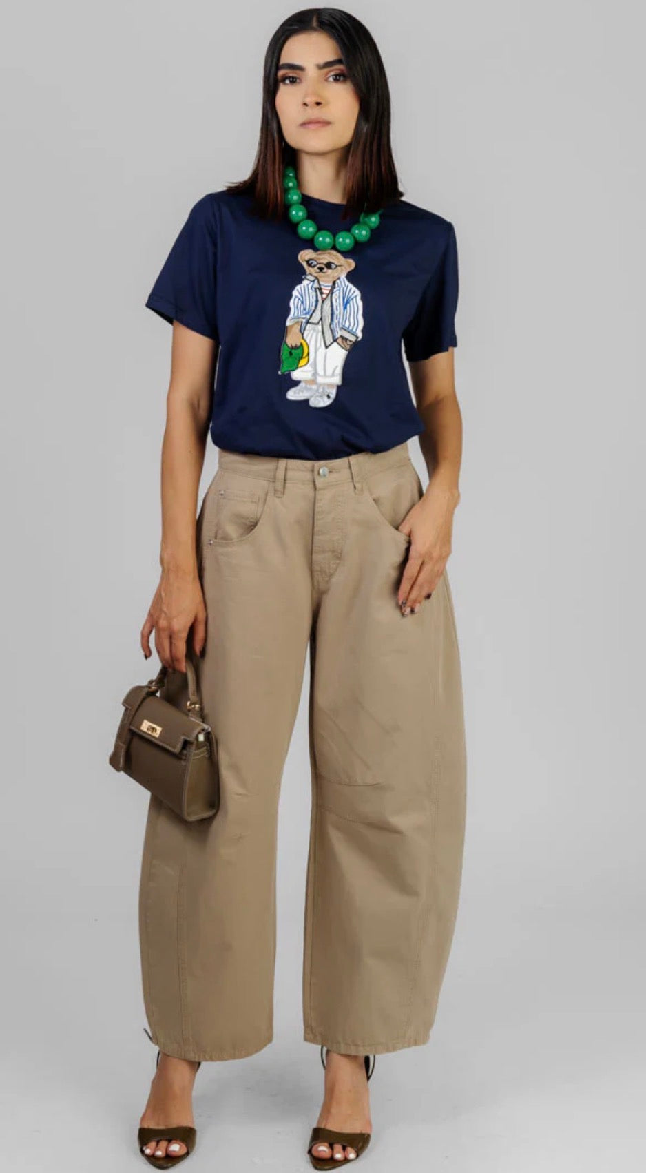 BLUSA ESTAMPADO OSO AZUL