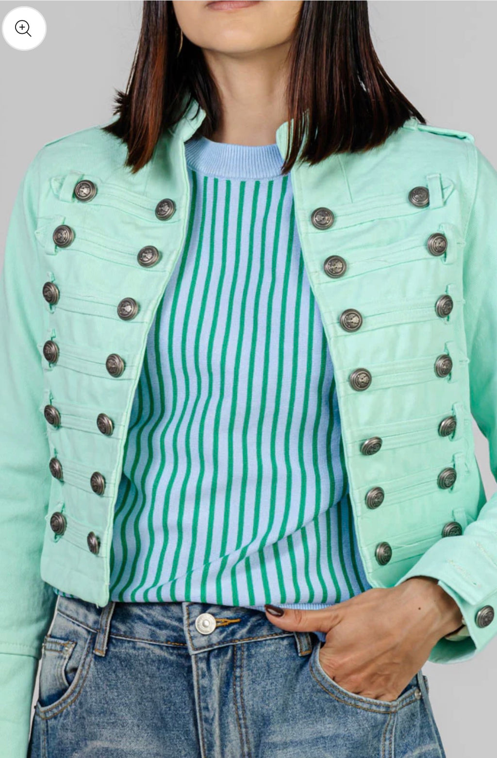 CHAQUETA ESTILO MILITAR